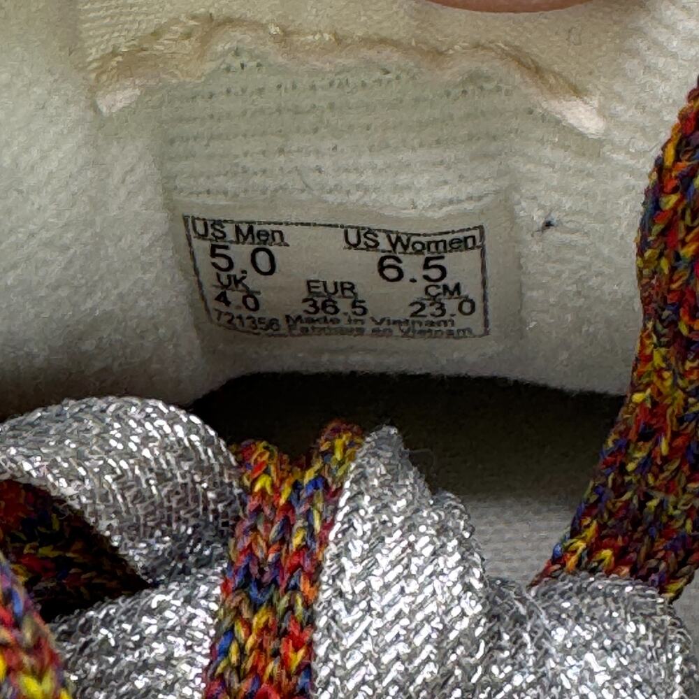 Vans Knu Skool‎ Stack Women’s Size 6.5 White Platform Chunky Casual Sneakers NEW - Picture 7 of 8